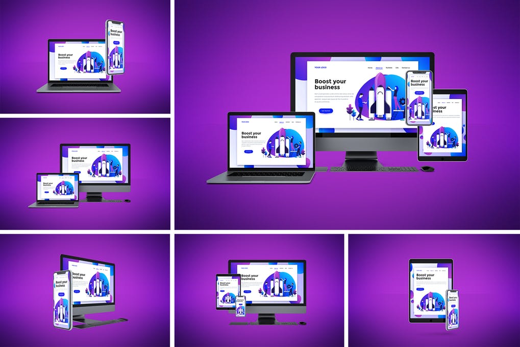 ✓ free for commercial use ✓ high quality images. 520 Best Responsive Website Mockup Templates Free Premium