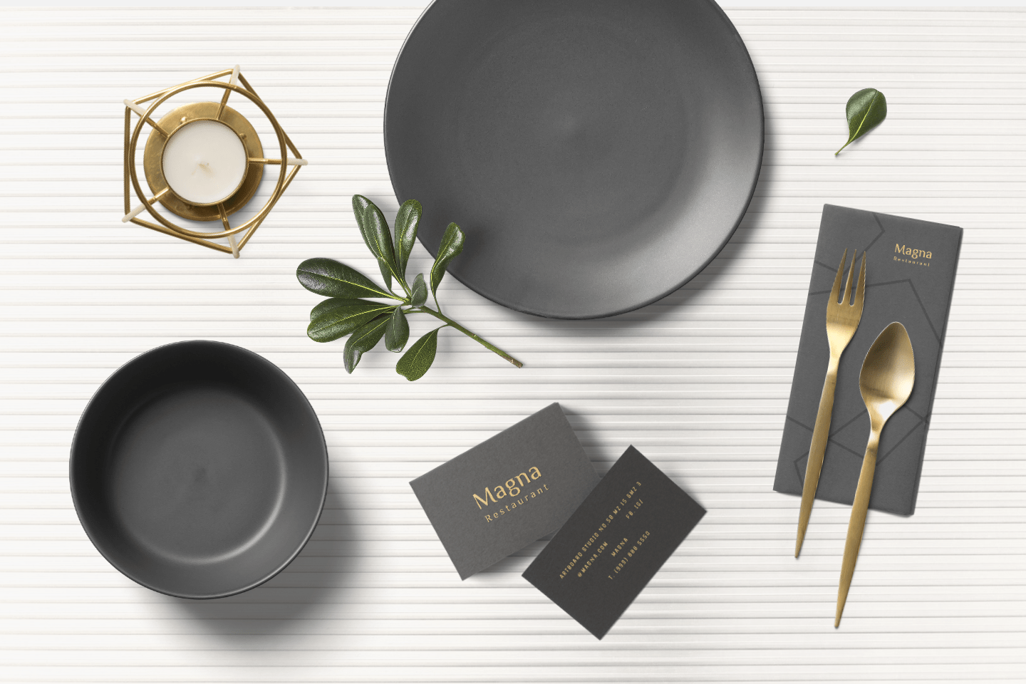 Find & download free graphic resources for mockup restaurant. Restaurant Branding Mockup Scene With Kitchenwares