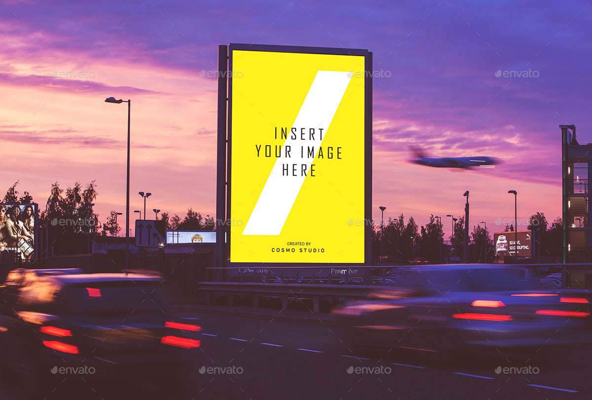 New york times square by abellangbid on creative market . 650 Best Billboard Mockup Templates Free Premium