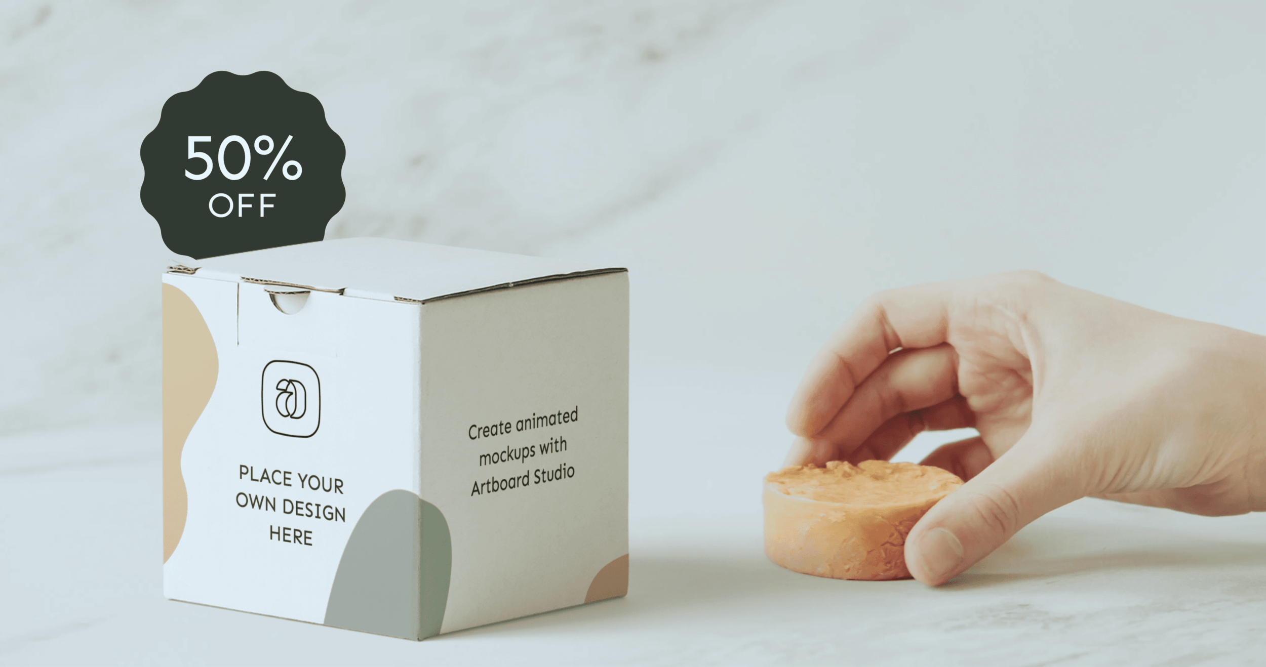 The best free mockup creator online. Animated Soap Packaging Mockup Template