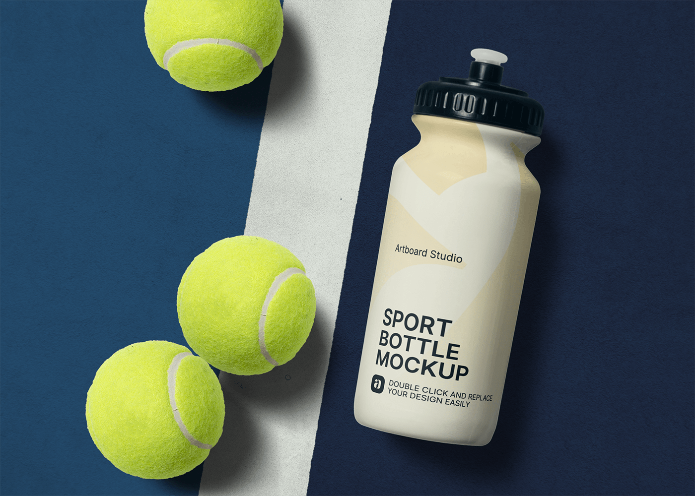 Your resource to discover and connect with designers worldwide. Sport Bottle Mockup Scene