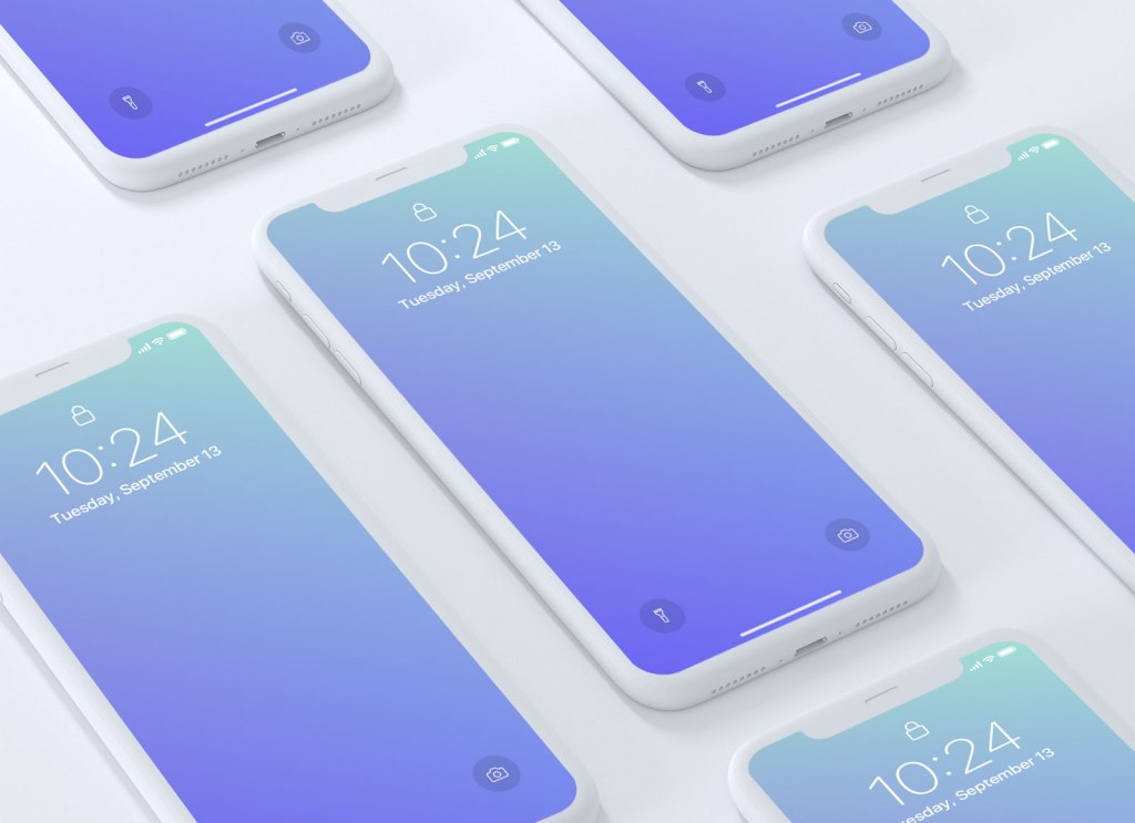 50+ Download Iphone X Ui Mockup PSD