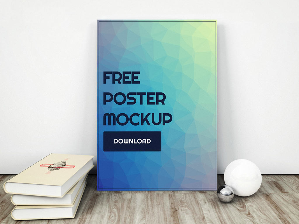 20+ Download Poster Design Mockup Free&nbsp;PSD