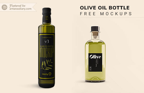 29+ Download Olive Oil Bottle Mockup Free Psd&nbsp;PSD
