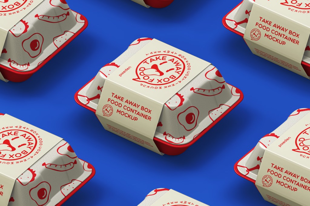 41+ Download Mockup Box Food Free&nbsp;PSD