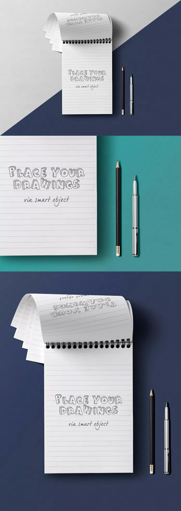 47+ Download Notebook Page Mockup Free PSD