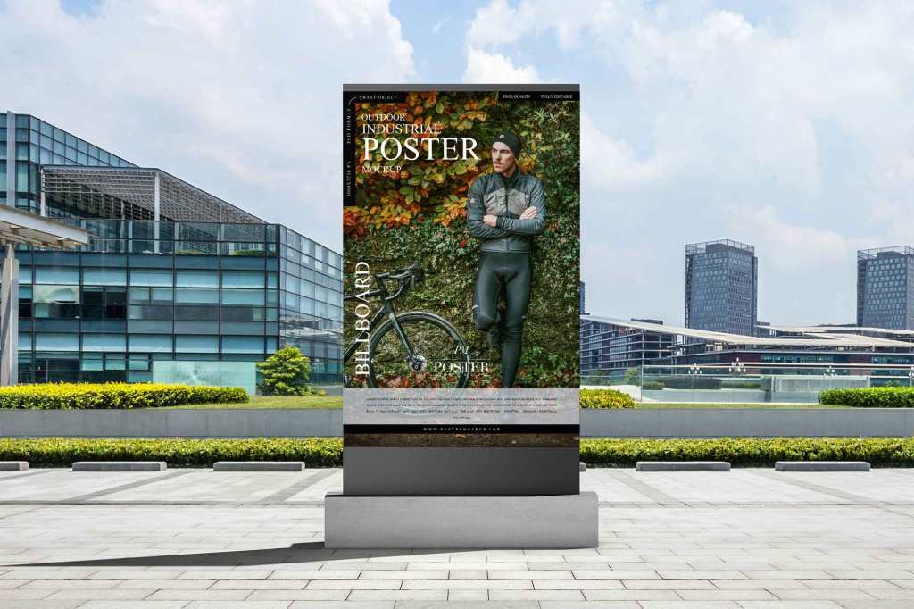 41+ Download Outdoor Poster Mockup Free&nbsp;PSD