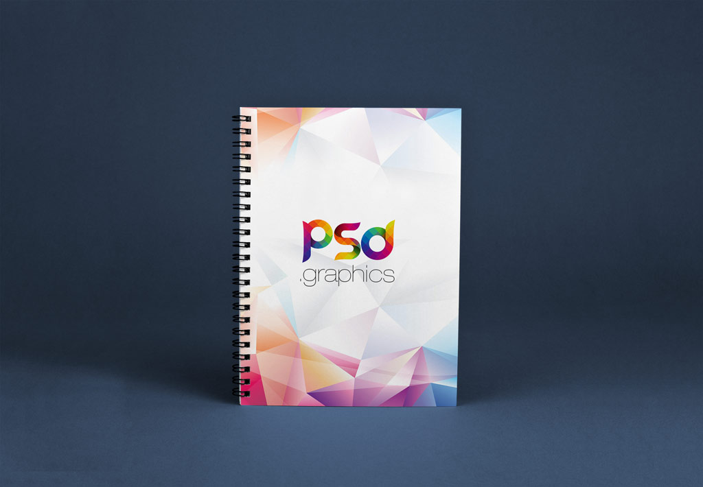 16+ Download Free Mockup Spiral Notebook PSD
