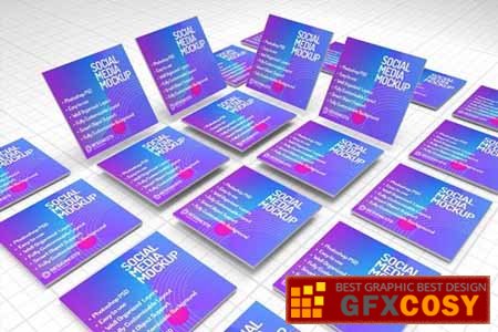 10+ Download Social Media Design Mockup Free PSD