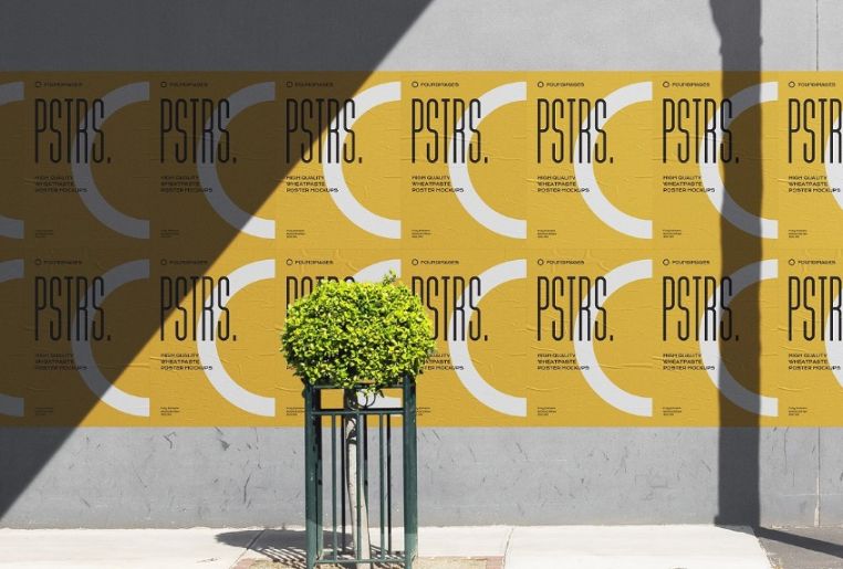 15+ Download Free Poster Psd Mockup&nbsp;PSD