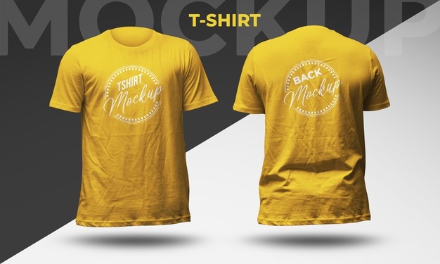 36+ Download T Shirt Front And Back Mockup Psd PSD