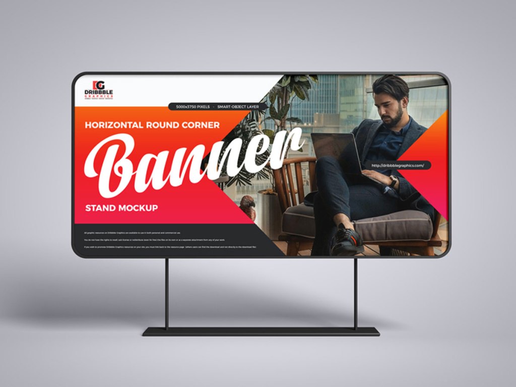 37+ Download Standing Banner Mockup Free&nbsp;PSD