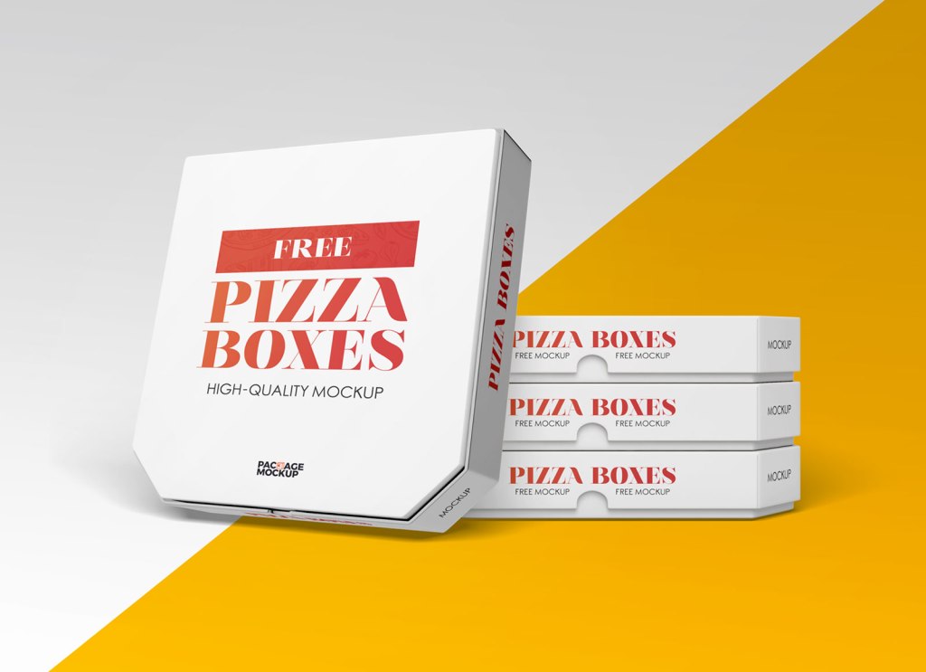 33+ Download Pizza Box Mockup Free&nbsp;PSD