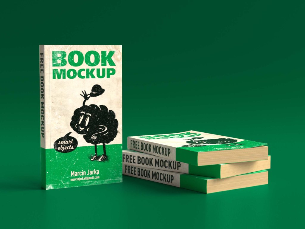 45+ Download Realistic Book Mockup Free&nbsp;PSD